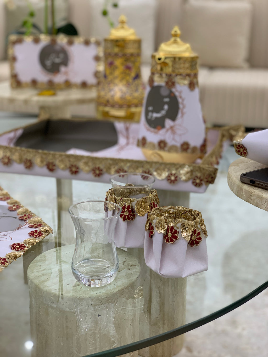 طقم ضيافة متكامل