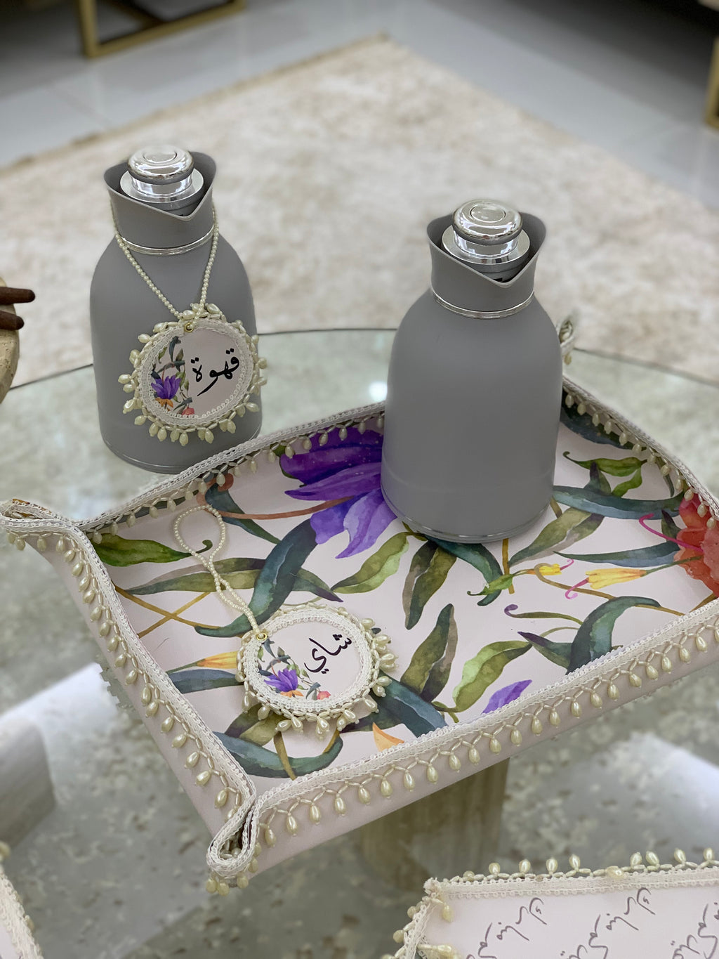 سفرة ضيافة الشاي و القهوة