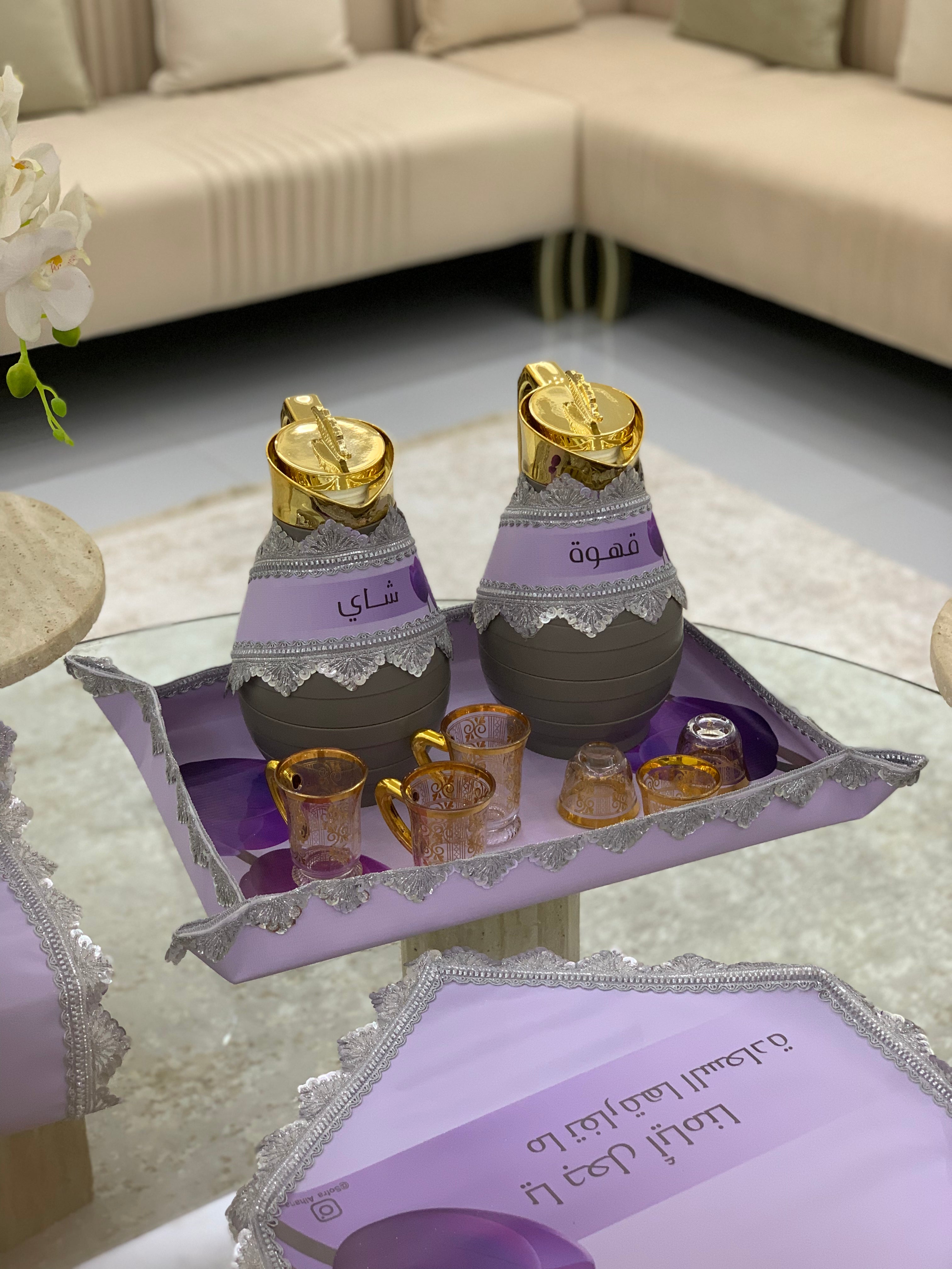 سفرة ضيافة الشاي و القهوة