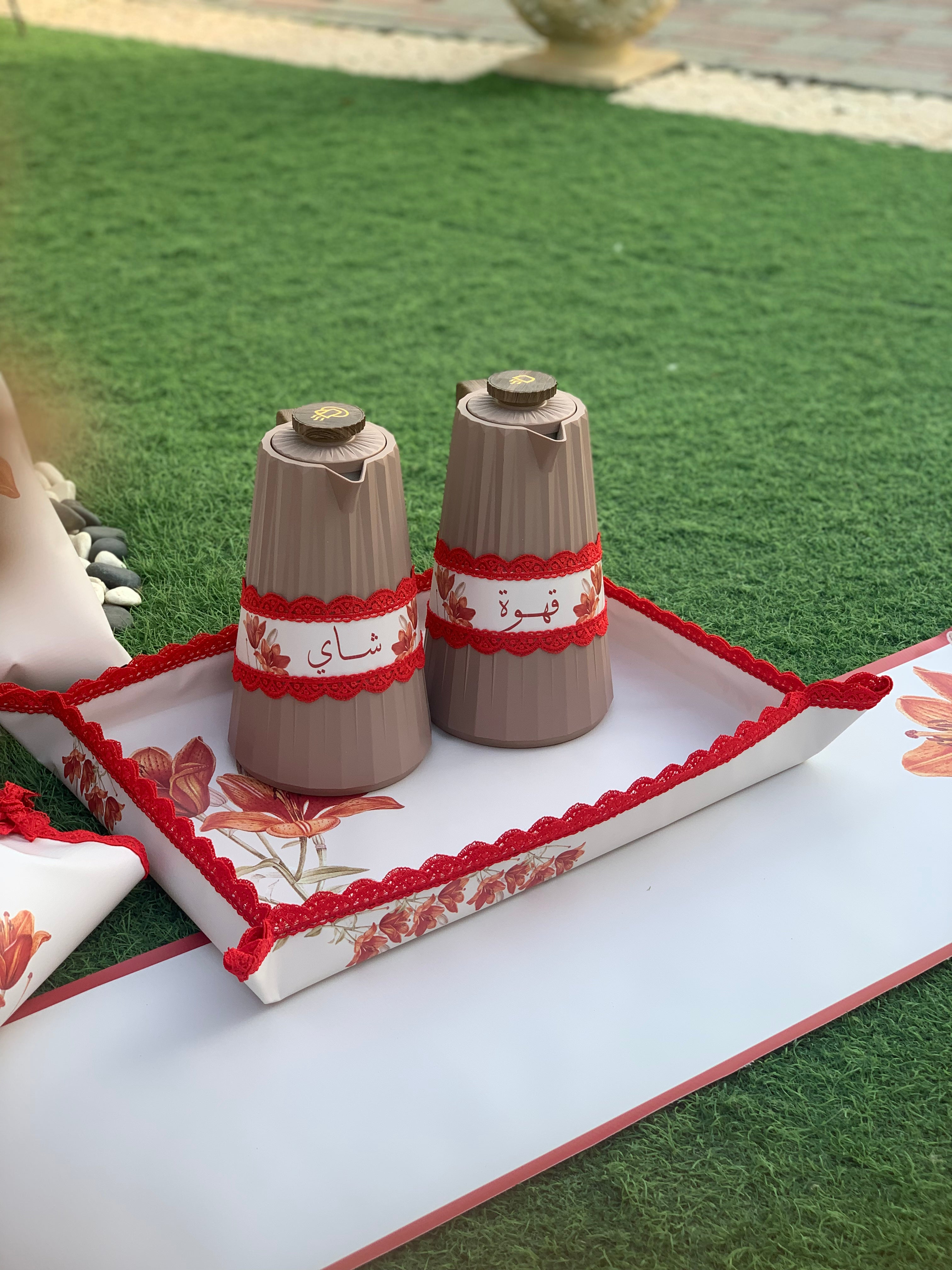 سفرة ضيافة الشاي و القهوة