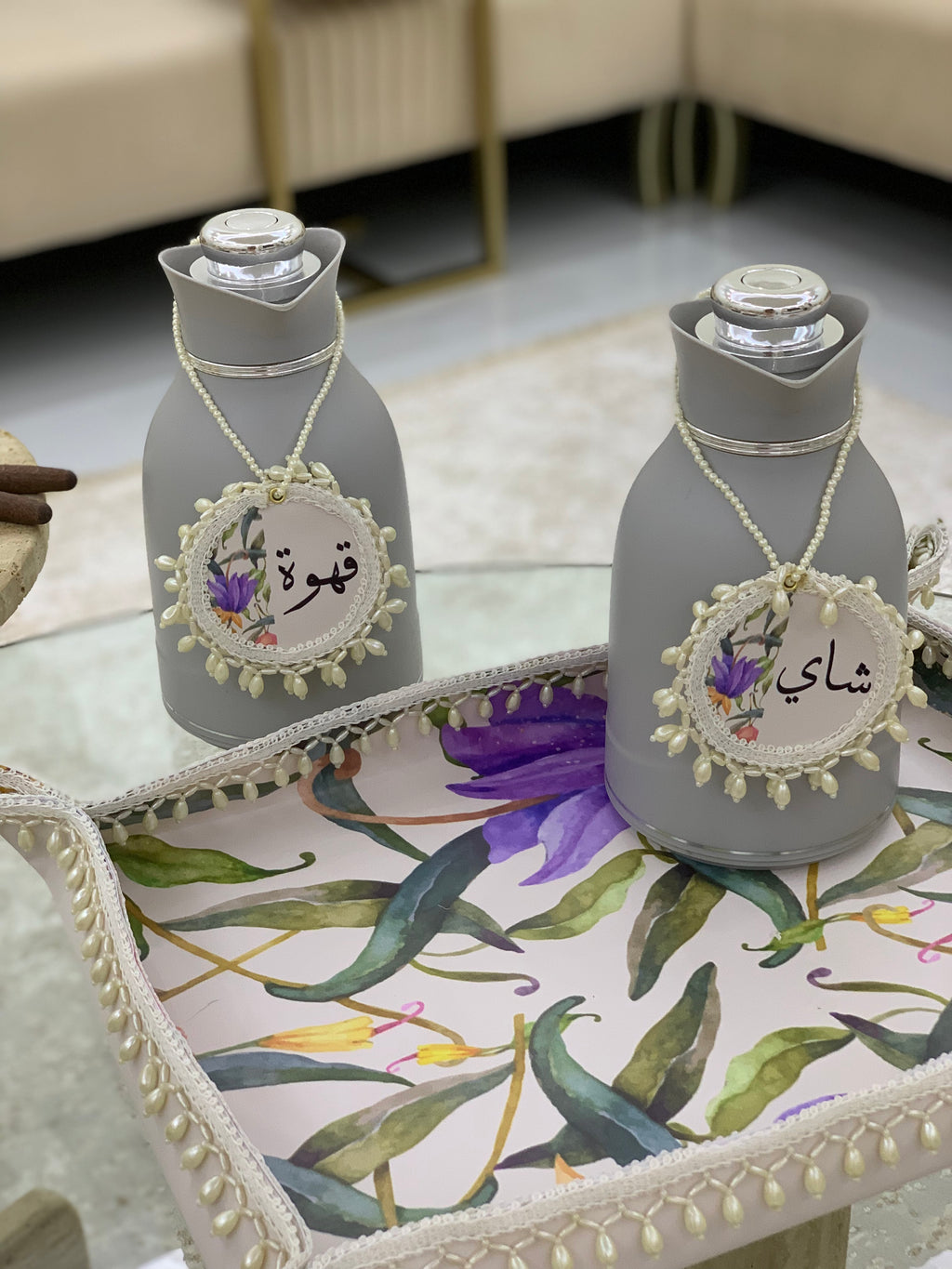 سفرة ضيافة الشاي و القهوة