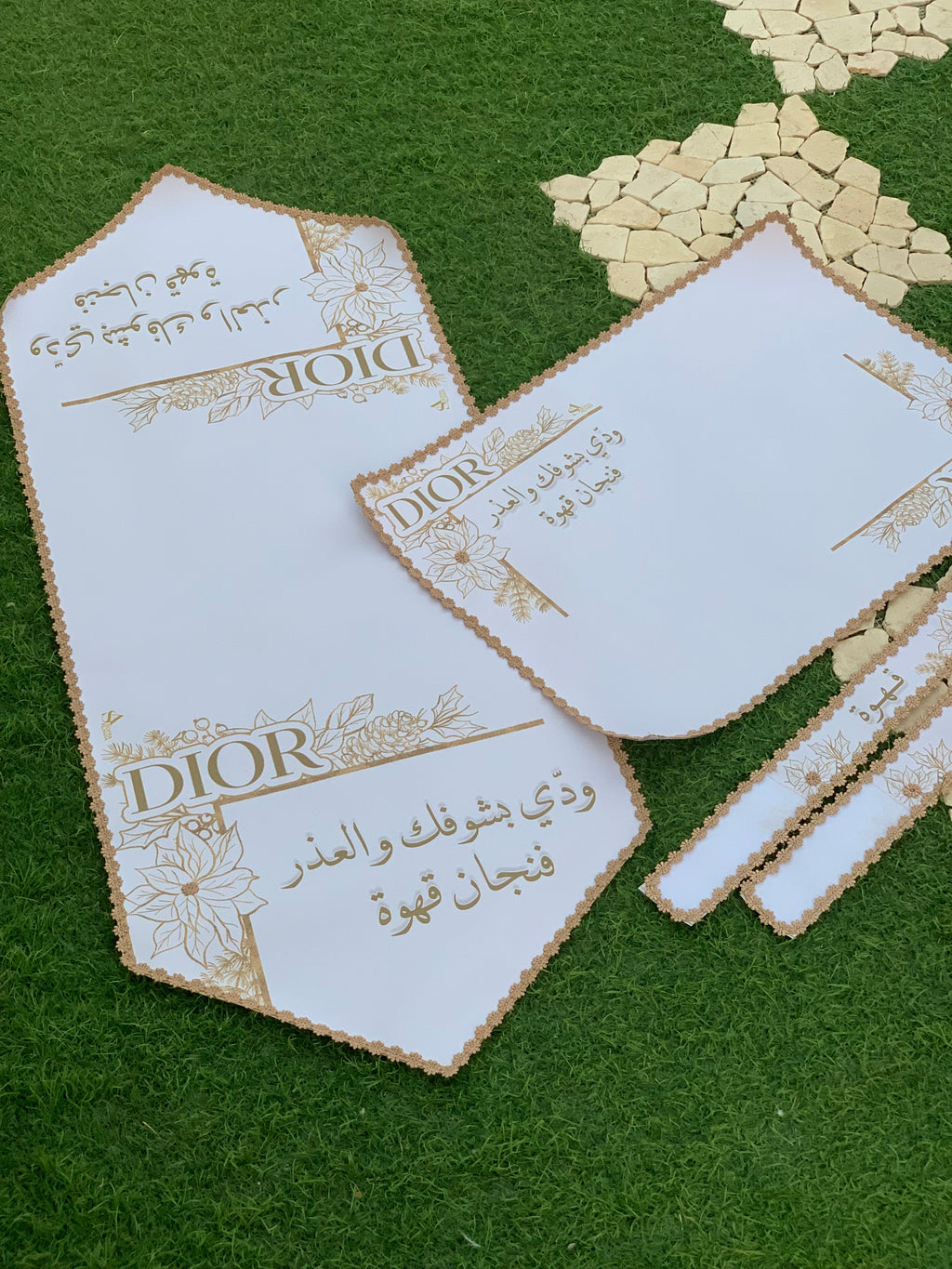 طقم ضيافة متكامله بتشكيلة ديور