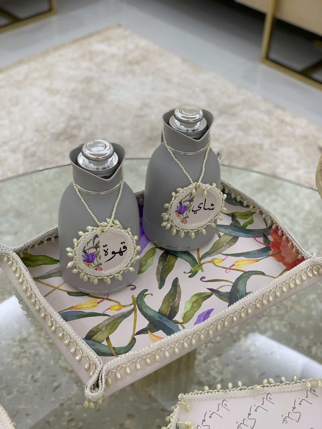 سفرة ضيافة الشاي و القهوة